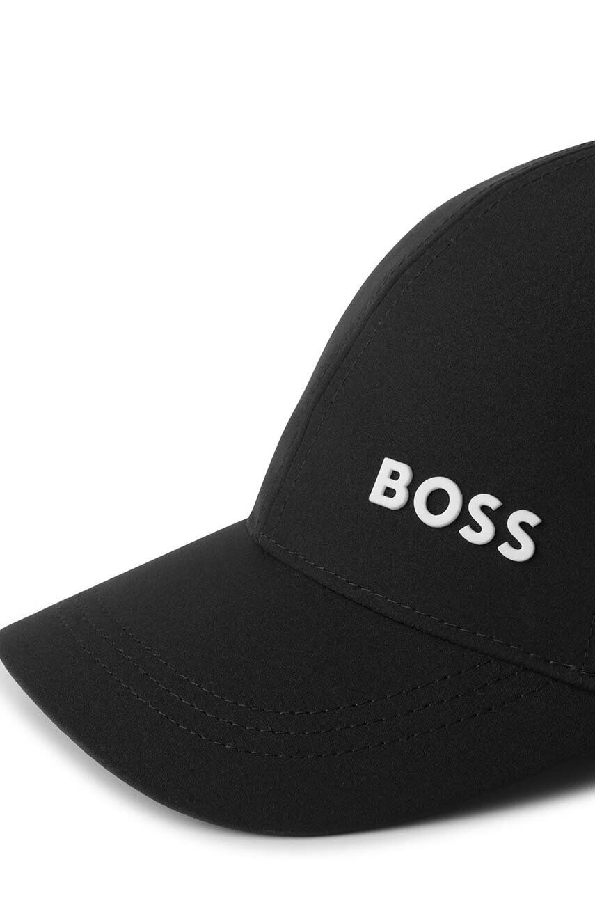 Boss caciula copii culoarea negru neted - Pled.ro