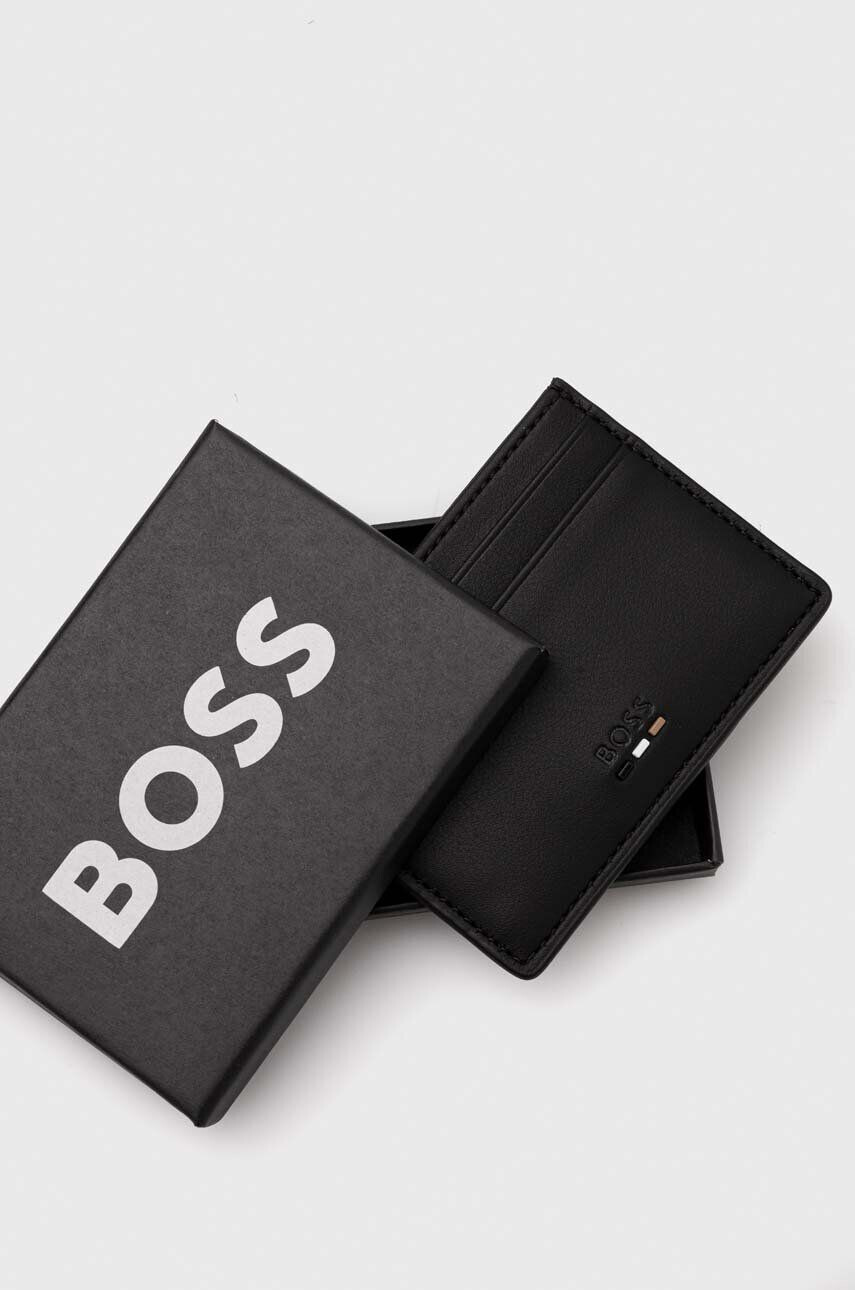 Boss carcasa cardului culoarea negru - Pled.ro