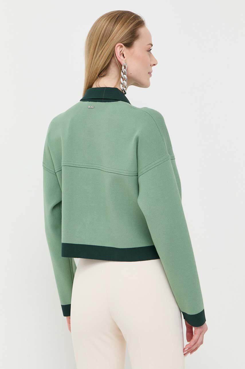 Boss cardigan femei culoarea verde light - Pled.ro