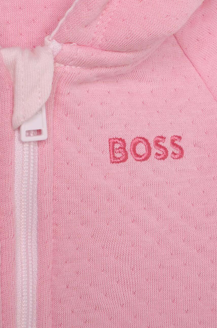 Boss compleu bebe culoarea roz - Pled.ro