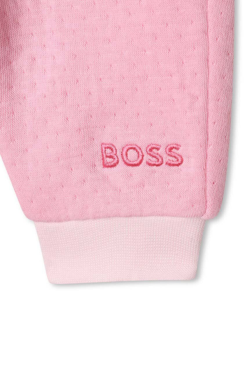 Boss compleu bebe culoarea roz - Pled.ro