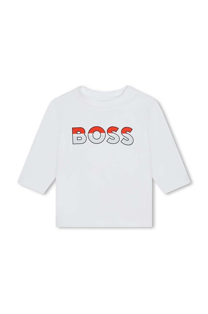 Boss compleu copii culoarea rosu - Pled.ro