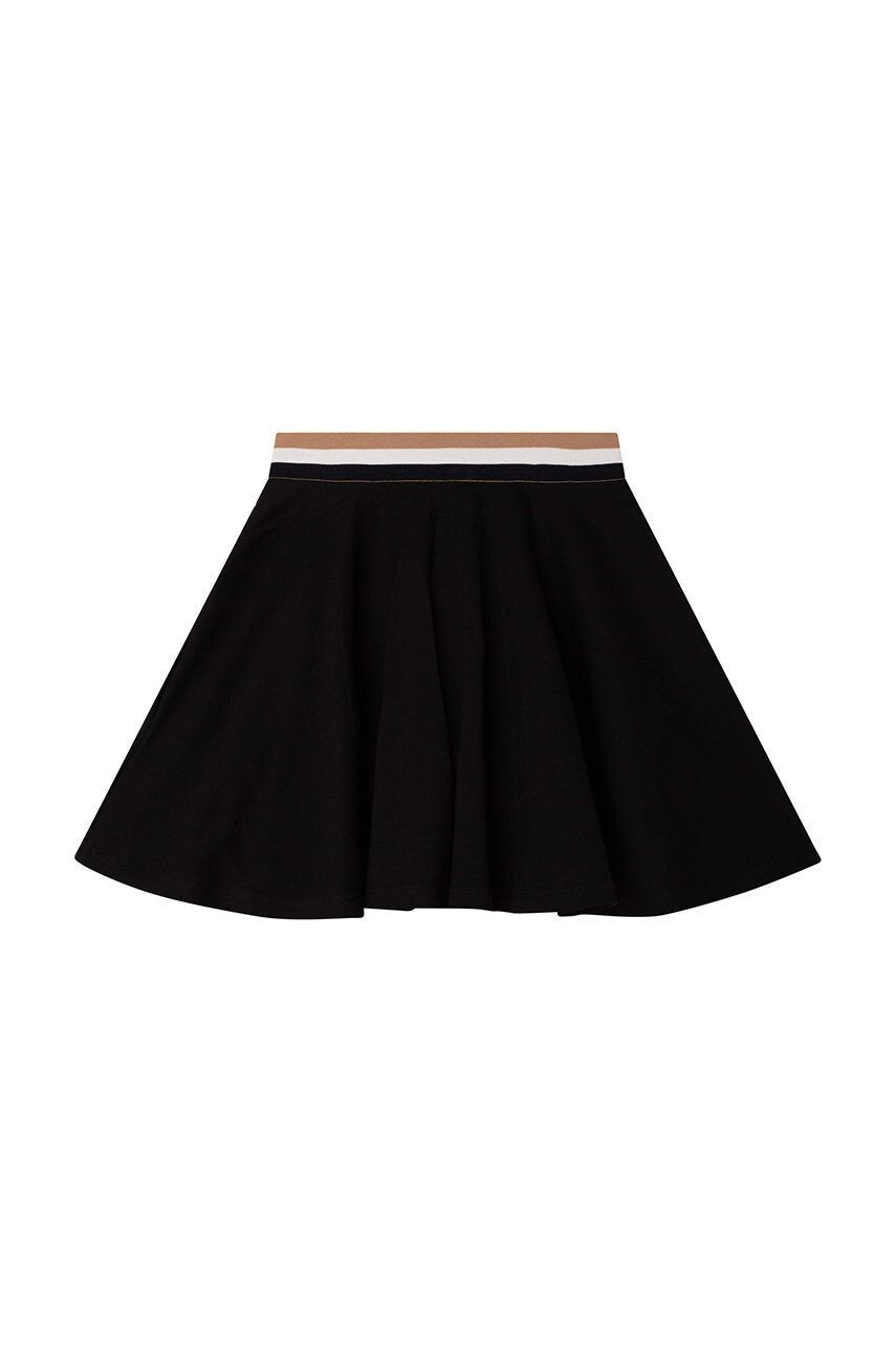 Boss fusta fete culoarea negru mini evazati - Pled.ro