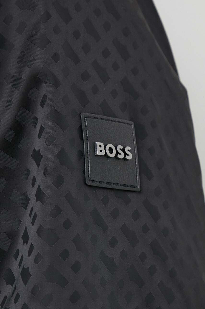 Boss geaca barbati culoarea negru de tranzitie - Pled.ro