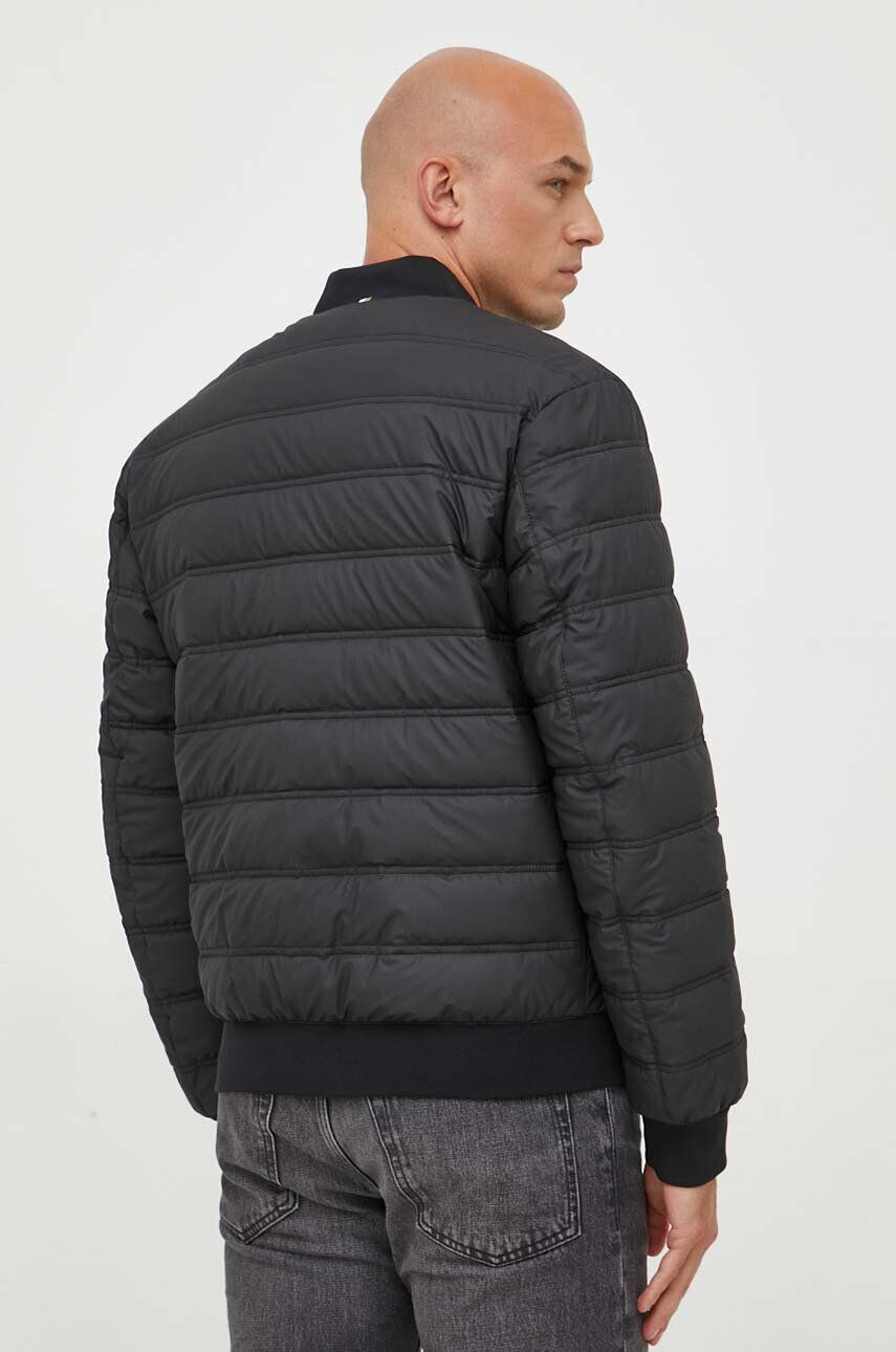 Boss geaca bomber barbati culoarea negru de tranzitie - Pled.ro