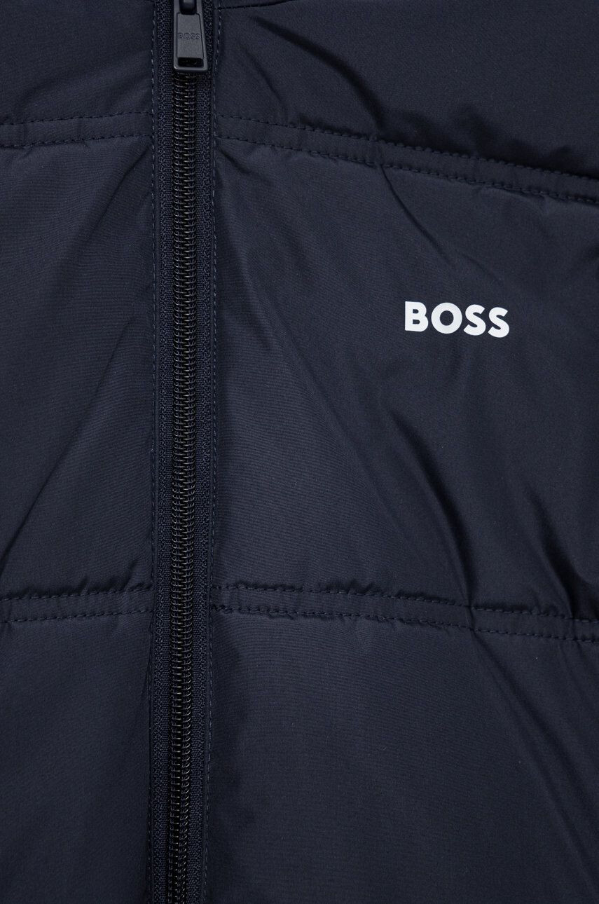 Boss geaca copii culoarea albastru marin - Pled.ro