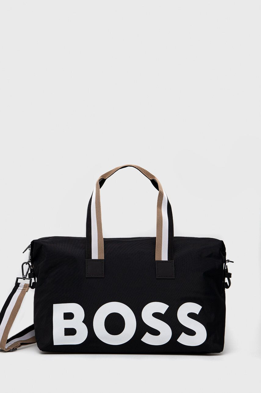 Boss geanta culoarea negru - Pled.ro