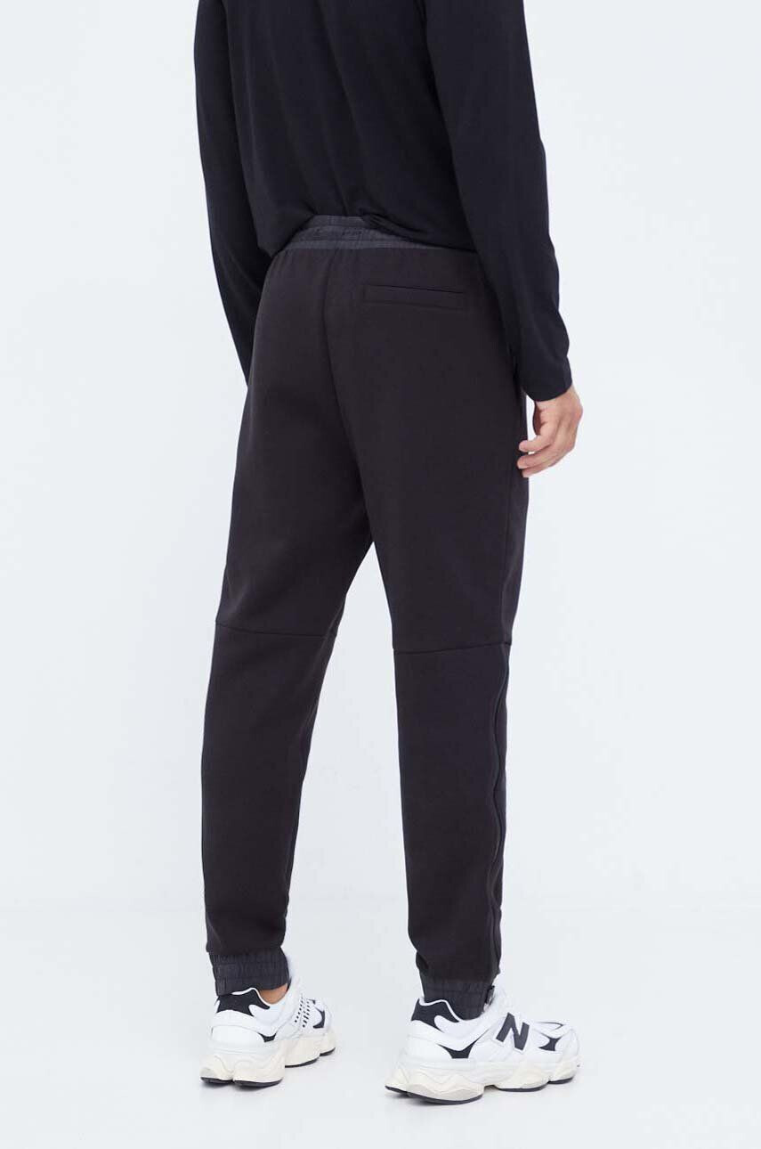 Boss Green pantaloni de trening culoarea negru neted - Pled.ro