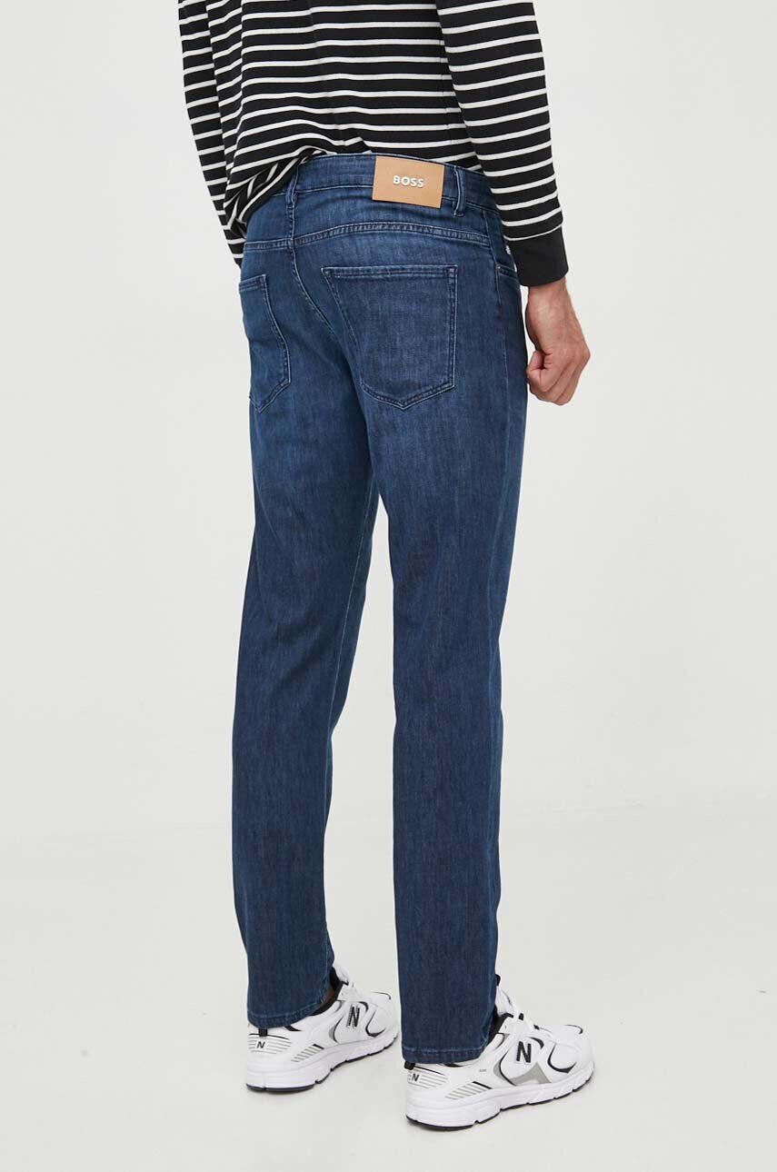 Boss jeansi Delaware barbati culoarea albastru marin - Pled.ro