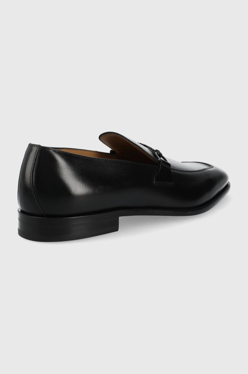 Boss mocasini de piele Lisbon barbati culoarea negru 50470998 - Pled.ro