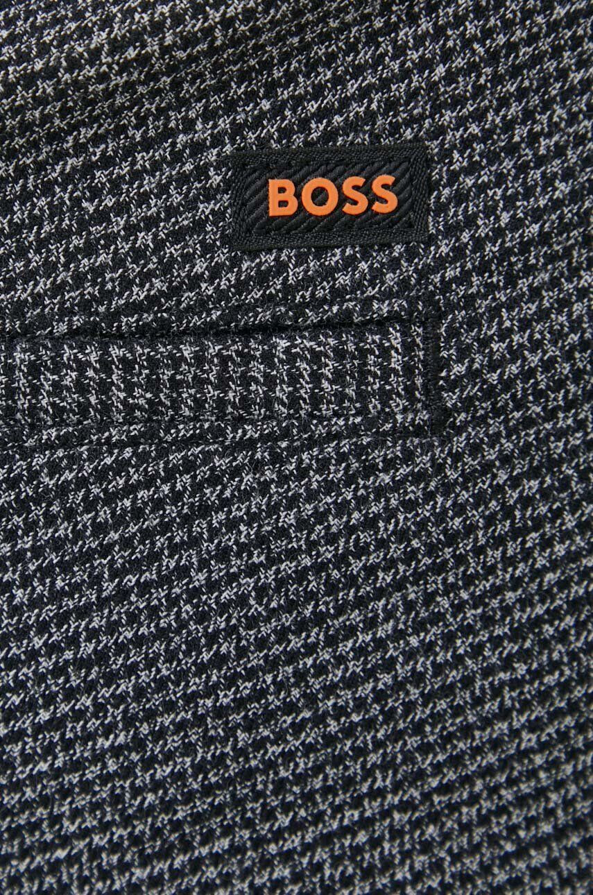 Boss Orange pantaloni barbati culoarea gri mulata - Pled.ro