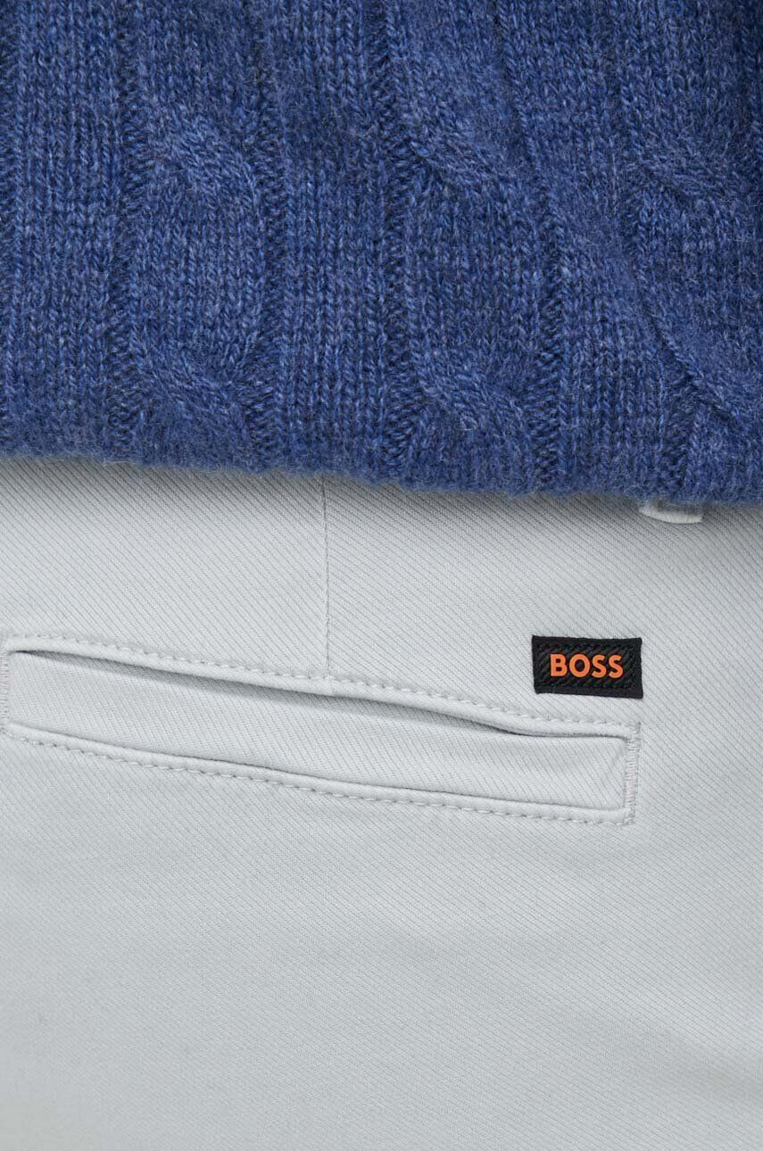 Boss Orange pantaloni barbati culoarea gri mulata - Pled.ro