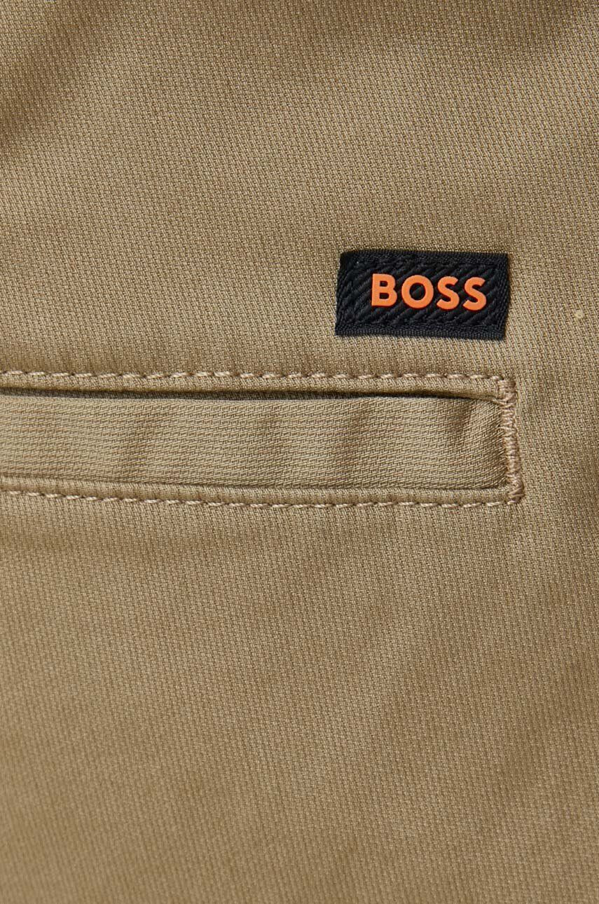 Boss Orange pantaloni barbati culoarea negru drept - Pled.ro