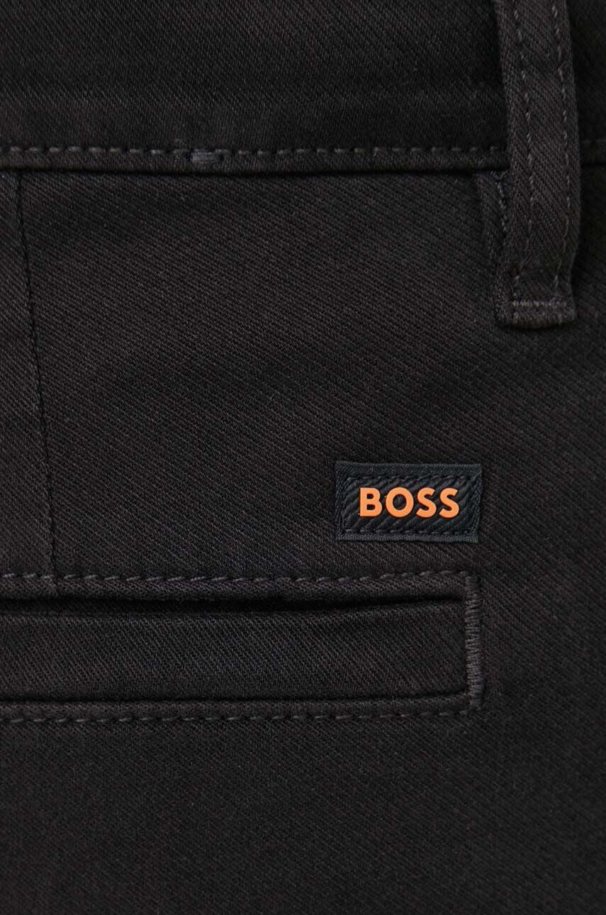 Boss Orange pantaloni barbati culoarea negru mulata - Pled.ro