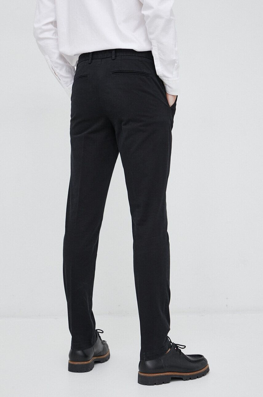 Boss pantaloni barbati culoarea negru mulata - Pled.ro