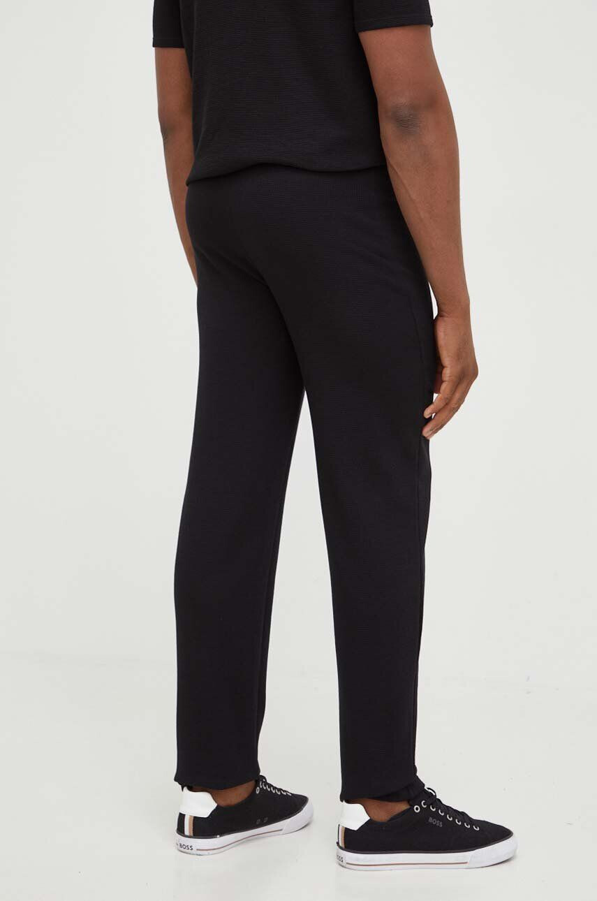 Boss pantaloni de lounge culoarea negru neted - Pled.ro