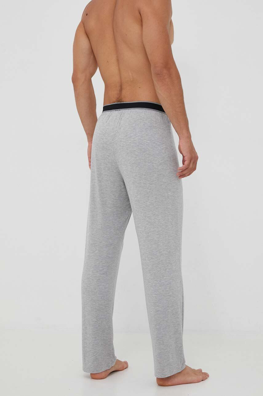 Boss pantaloni de pijama barbati culoarea gri neted - Pled.ro