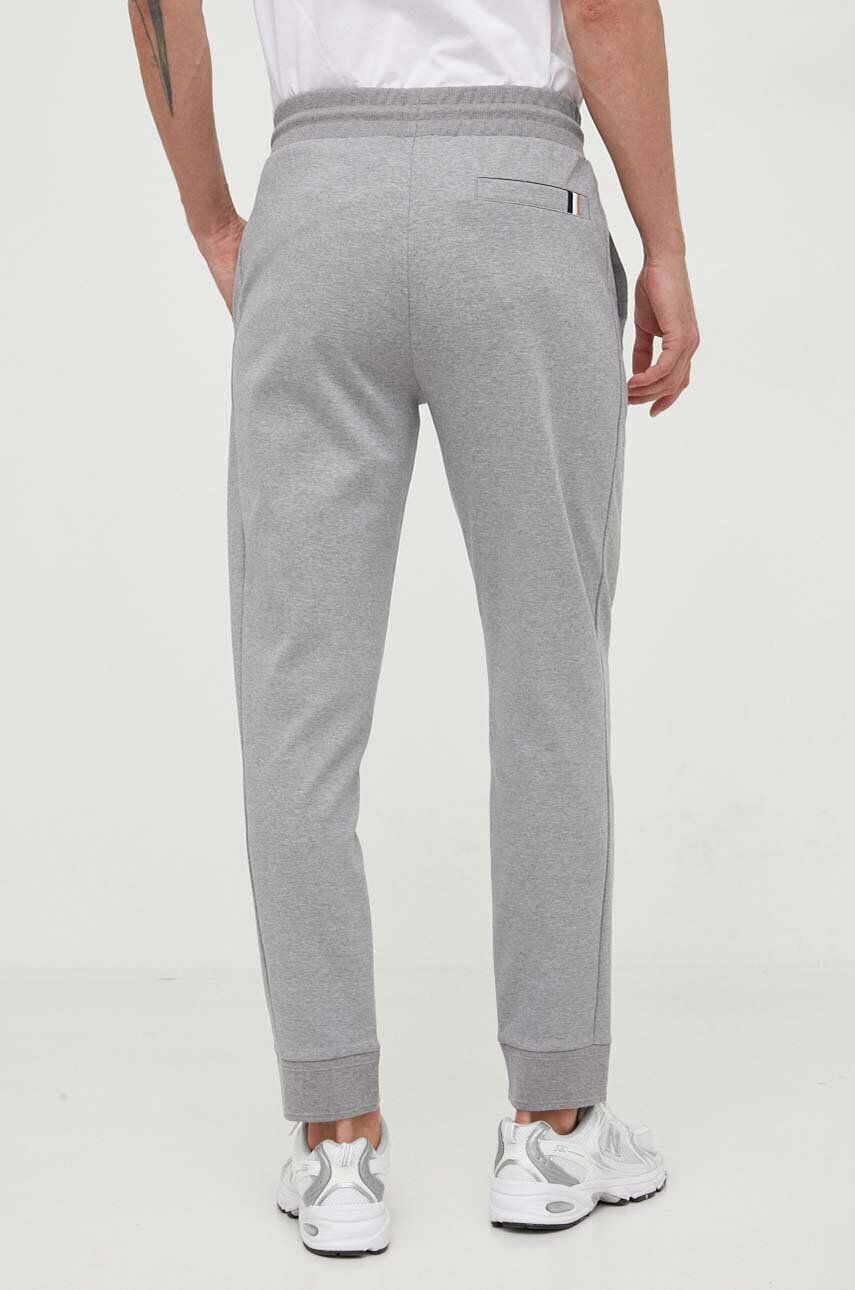 Boss pantaloni de trening culoarea gri neted - Pled.ro