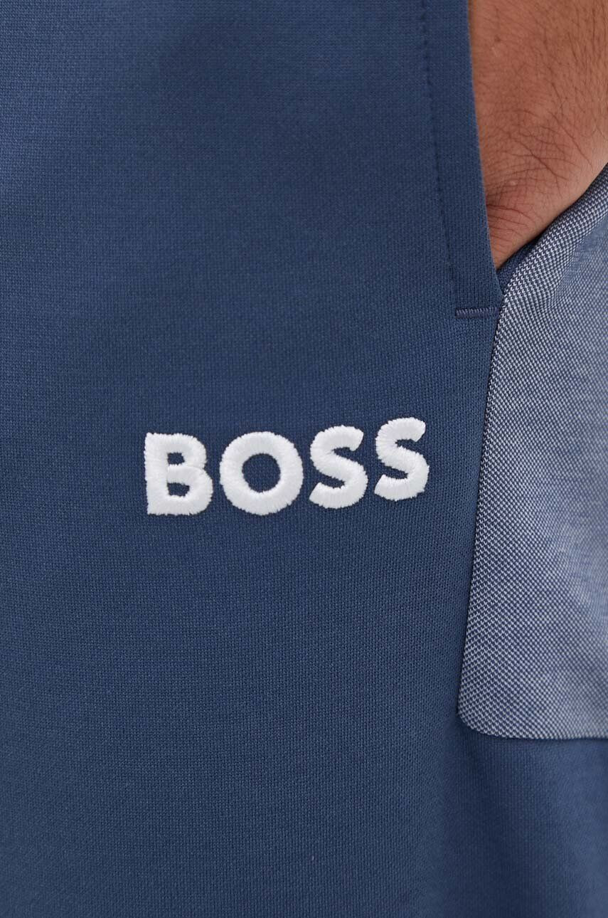 Boss pantaloni de trening cu imprimeu - Pled.ro