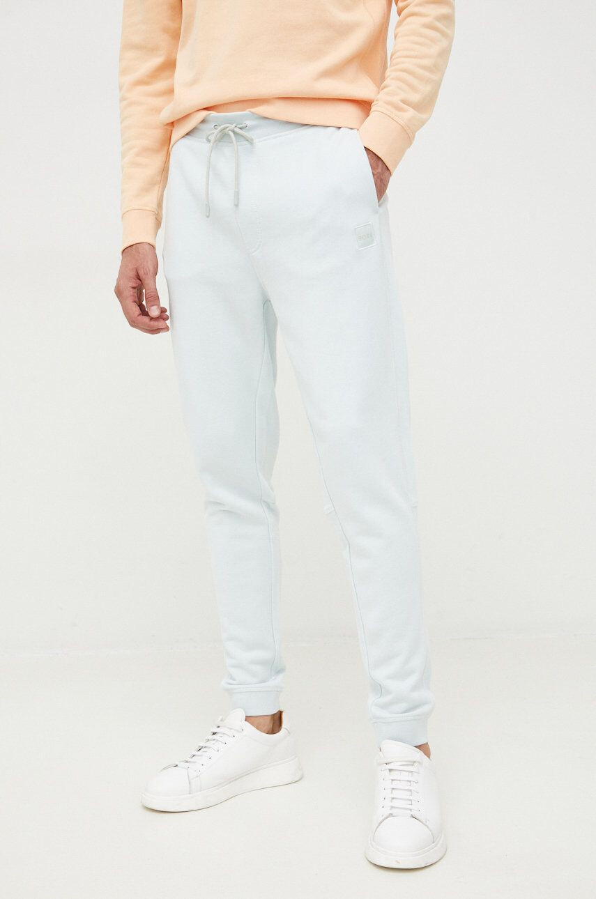 Boss pantaloni de trening din bumbac Casual - Pled.ro