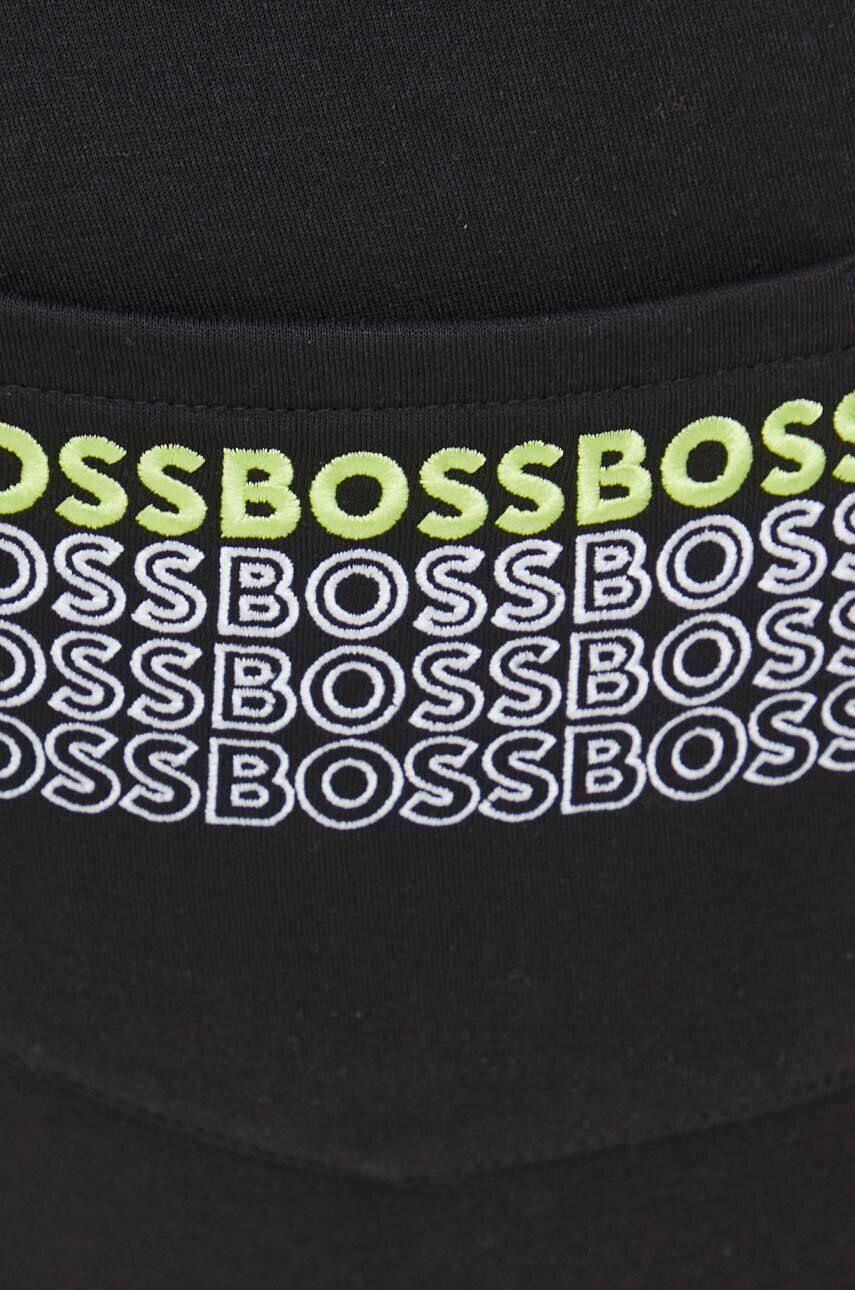 Boss Green BOSS pantaloni de trening culoarea negru neted - Pled.ro