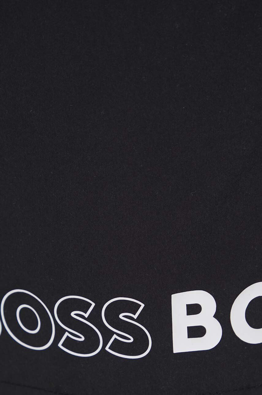 Boss pantaloni scurti de baie culoarea negru - Pled.ro