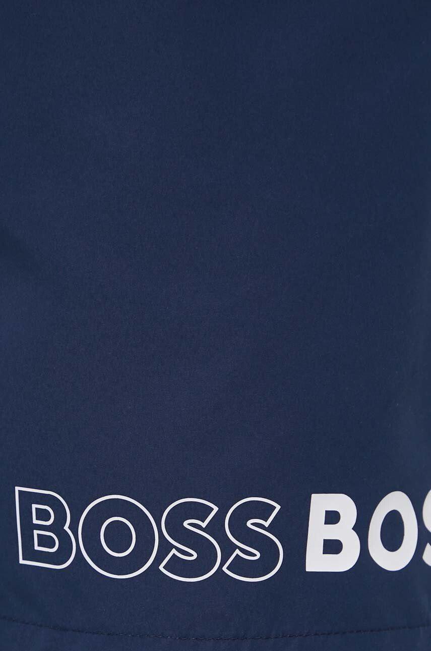 Boss pantaloni scurti de baie culoarea albastru marin - Pled.ro