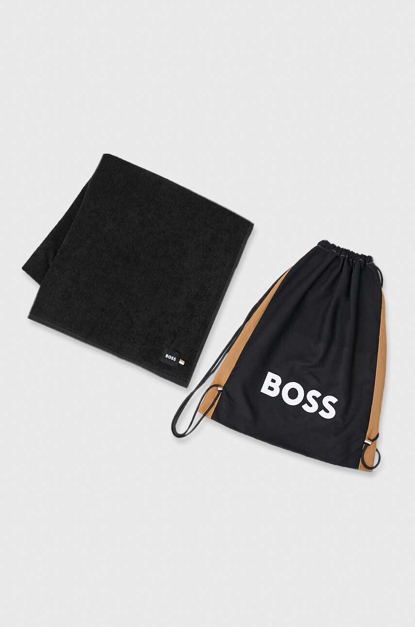 Boss pantaloni scurti de baie culoarea verde - Pled.ro