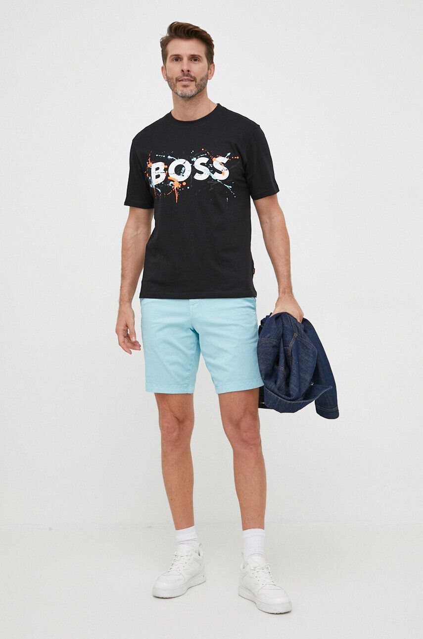 Boss Orange BOSS pantaloni scurti - Pled.ro