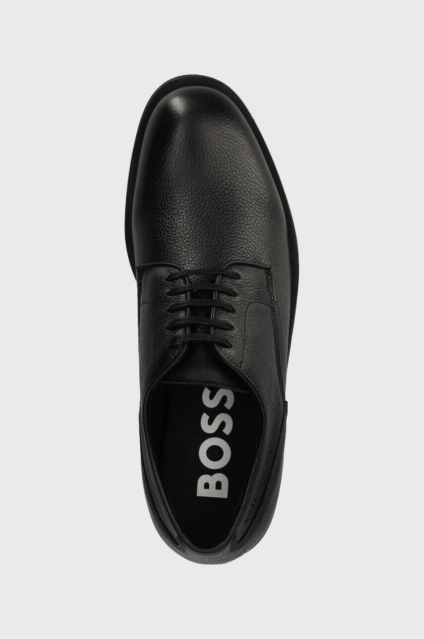 Boss pantofi de piele Baird barbati culoarea negru 50503445 - Pled.ro