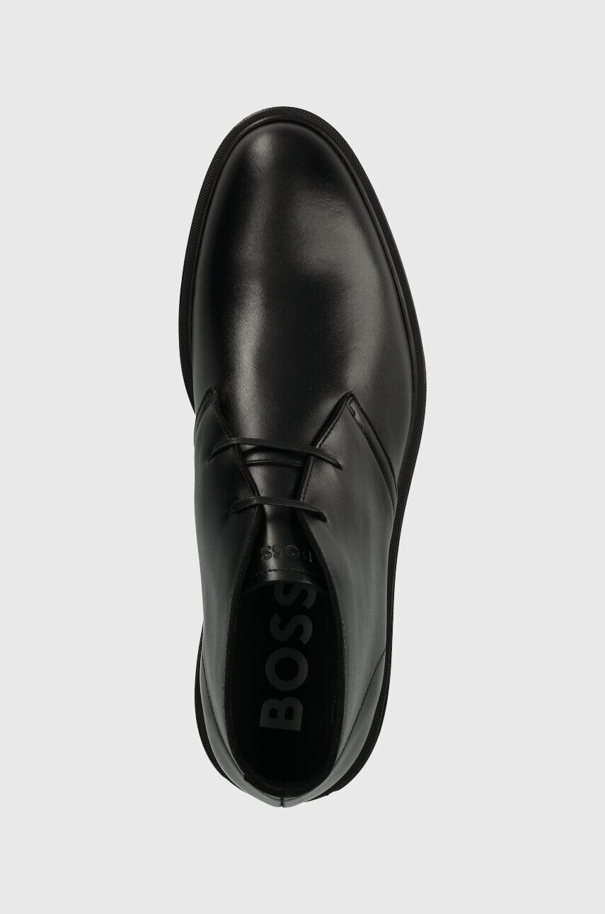 Boss pantofi de piele Calev barbati culoarea negru 50503660 - Pled.ro