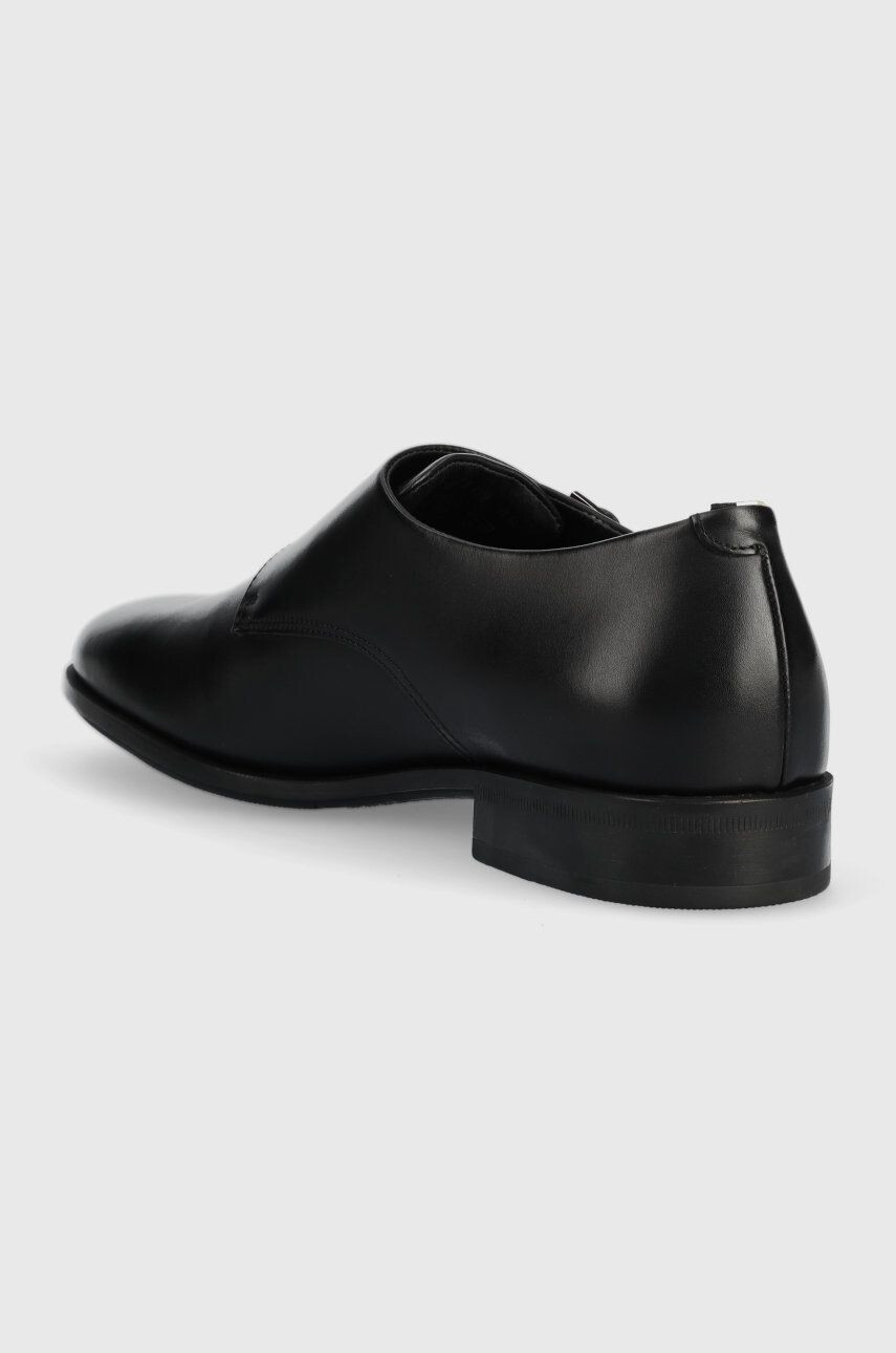 Boss pantofi de piele Colby barbati culoarea negru 50487109 - Pled.ro