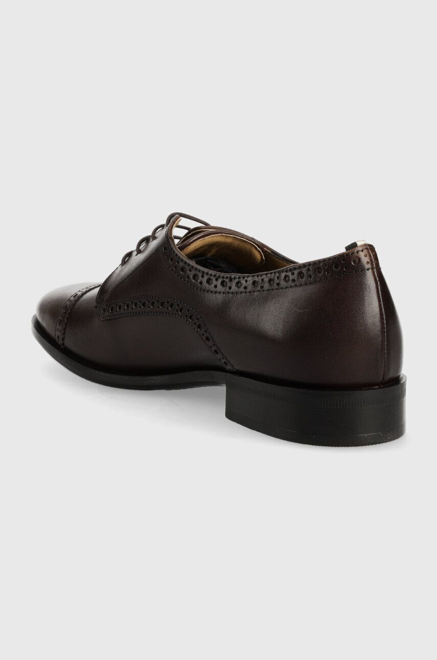 Boss pantofi de piele Colby barbati culoarea maro 50498466 - Pled.ro