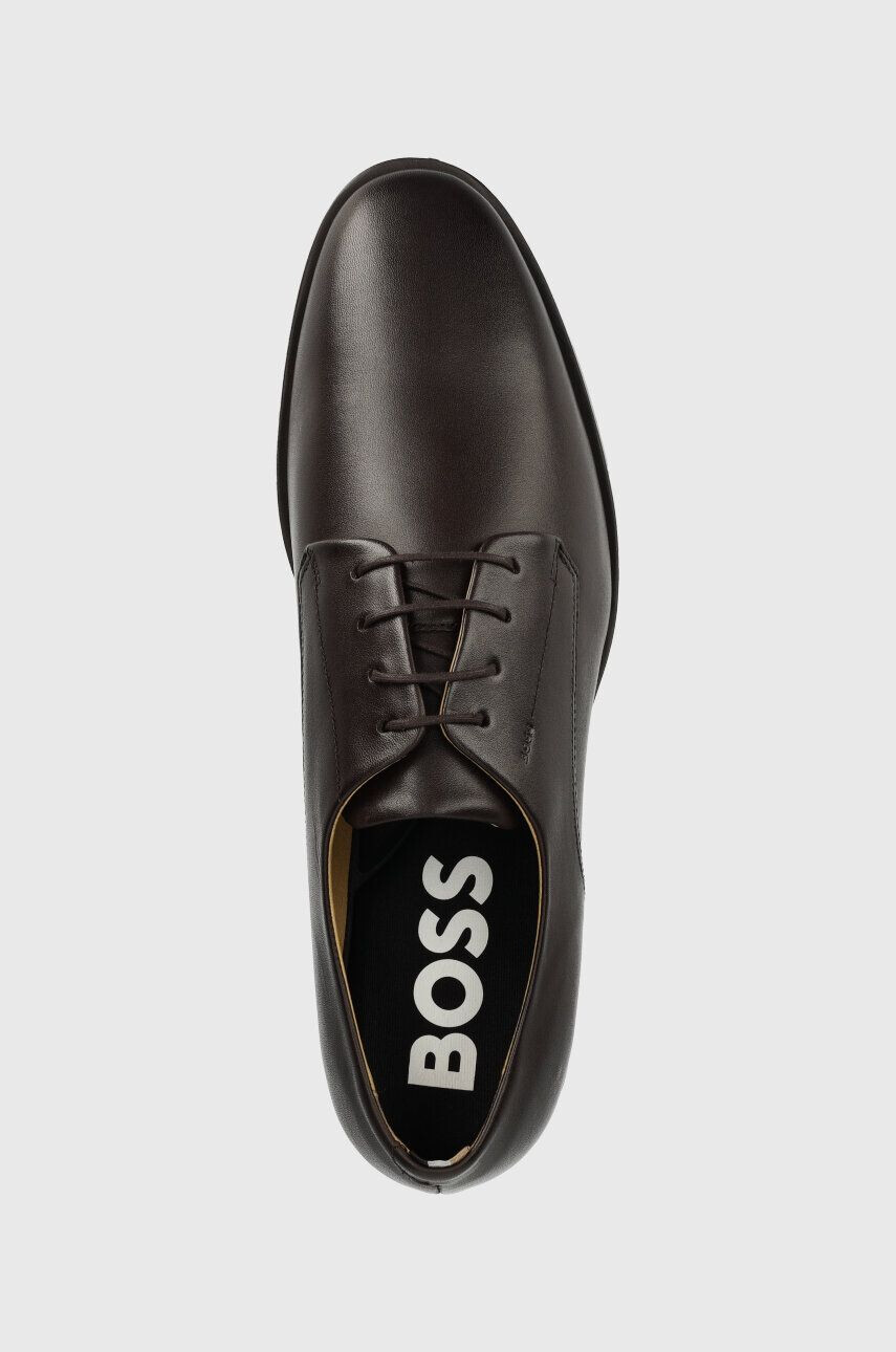 Boss pantofi de piele Colby barbati culoarea maro 50498467 - Pled.ro