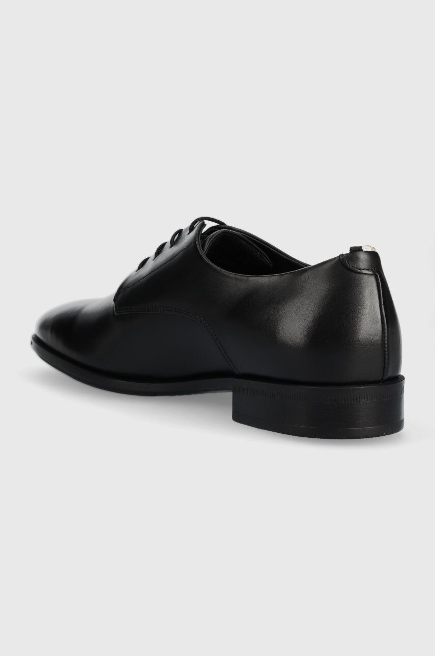 Boss pantofi de piele Colby barbati culoarea negru 50487108 - Pled.ro