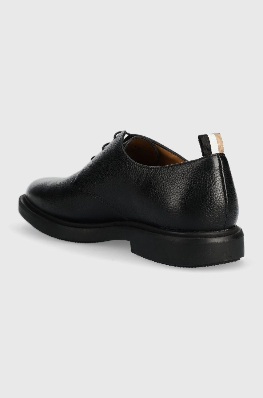 Boss pantofi de piele Larry barbati culoarea negru 50487685 - Pled.ro