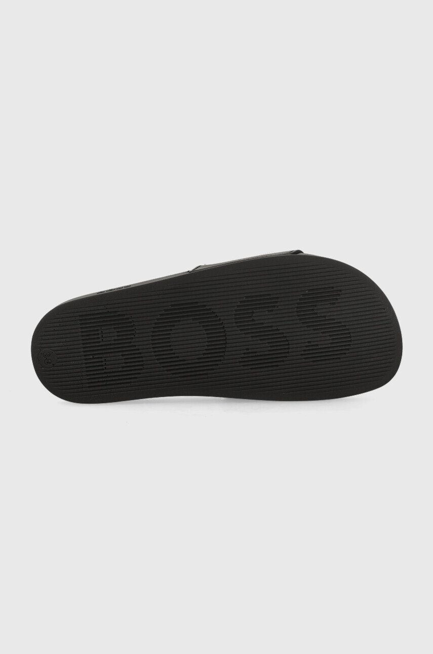 Boss papuci Kirk femei culoarea negru 50488941 - Pled.ro