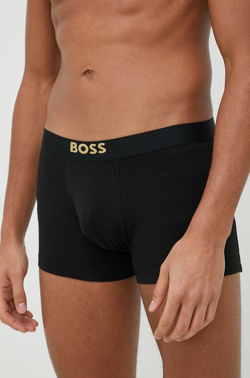 Boss pijama barbati culoarea albastru marin modelator - Pled.ro