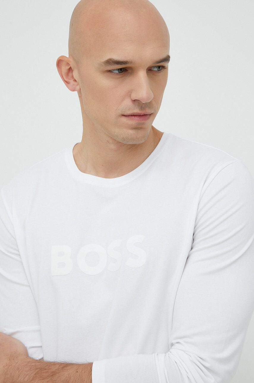 Boss pijama barbati culoarea rosu modelator - Pled.ro