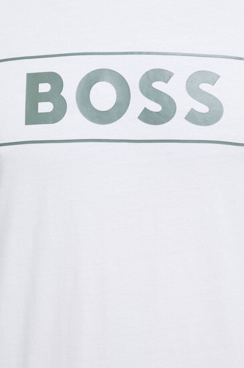 Boss pijama barbati culoarea verde modelator - Pled.ro