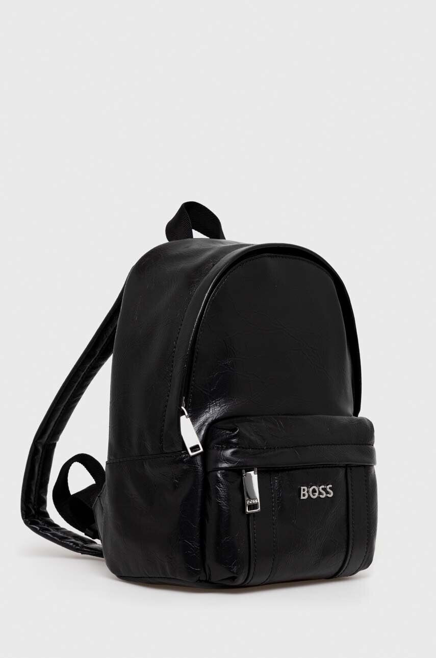 Boss rucsac femei culoarea negru mare neted - Pled.ro