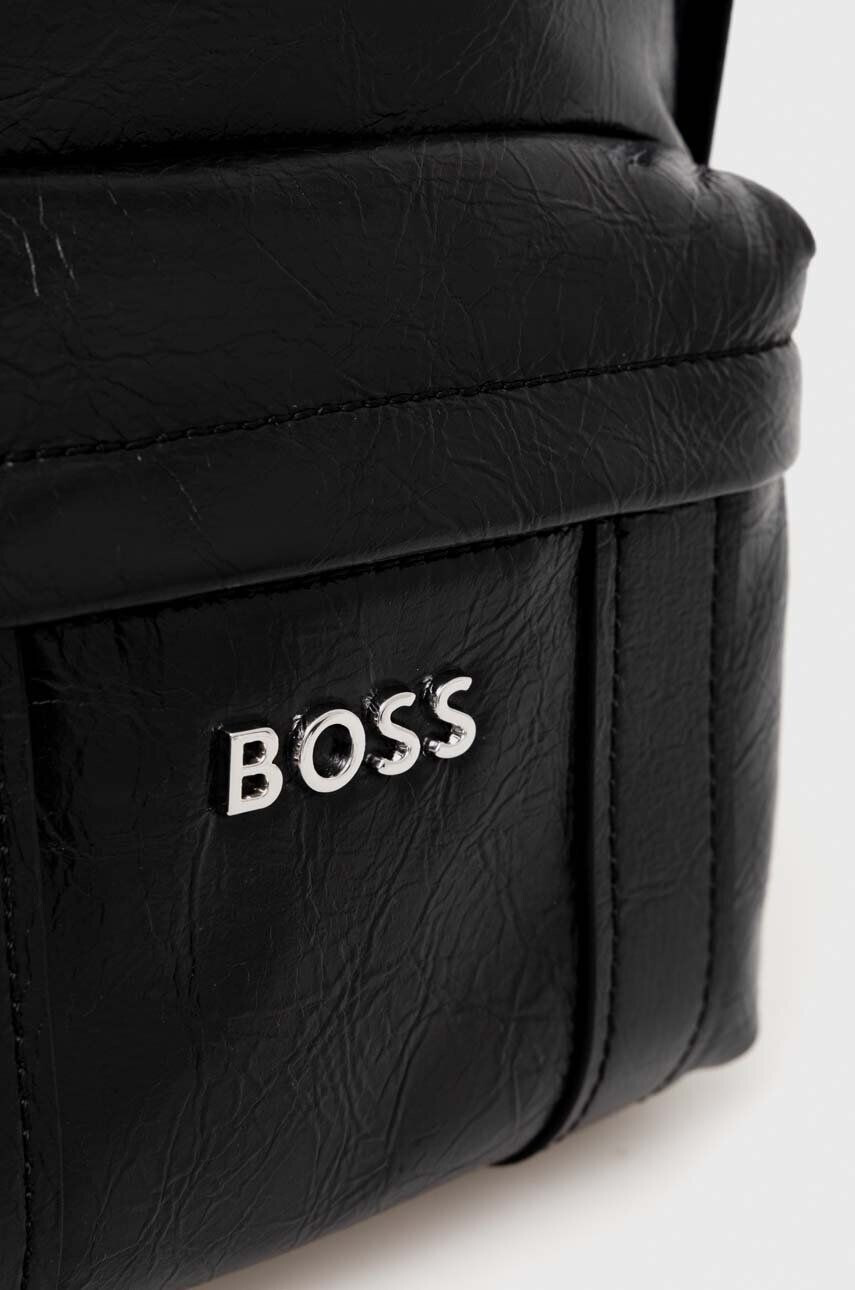 Boss rucsac femei culoarea negru mare neted - Pled.ro