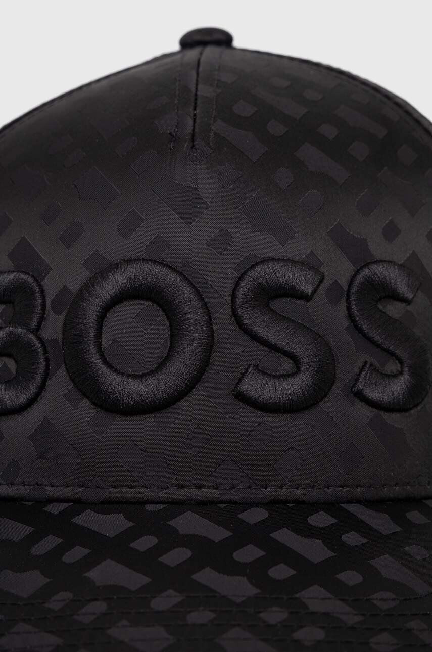 Boss sapca culoarea negru modelator - Pled.ro