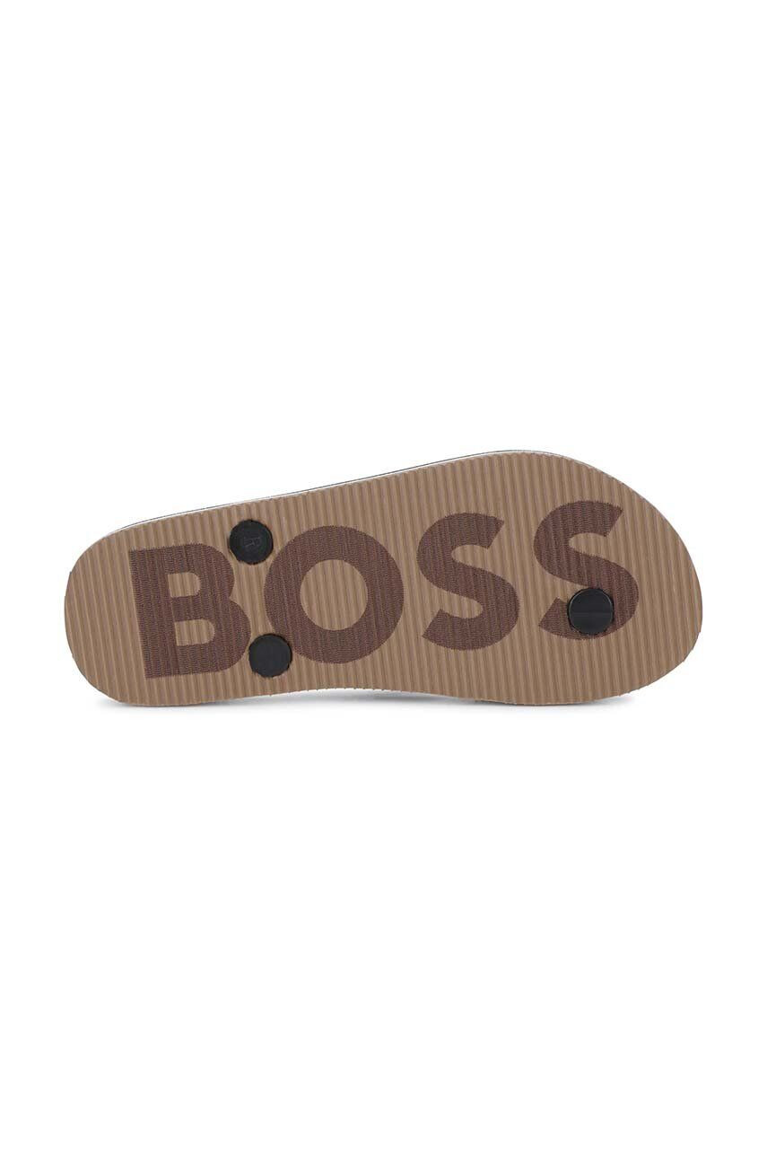 Boss slapi copii culoarea negru - Pled.ro