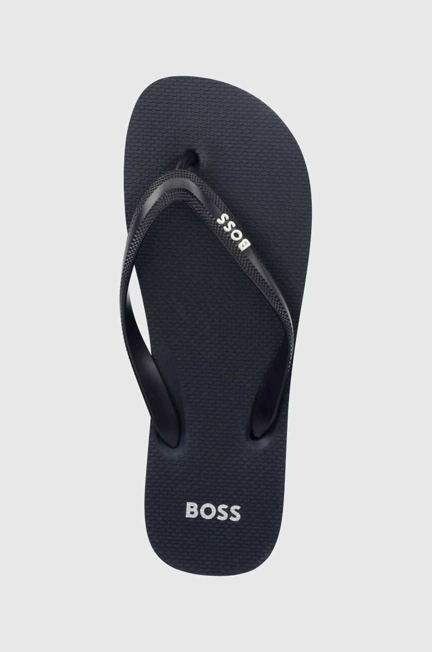 Boss slapi Tracy barbati culoarea albastru marin 50488925 - Pled.ro