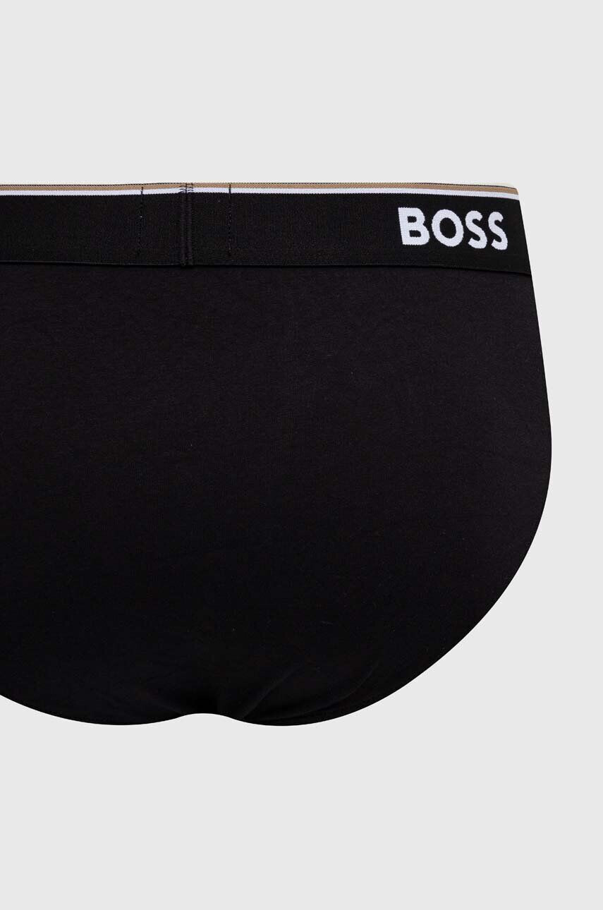 Boss slip 3-pack barbati culoarea negru - Pled.ro