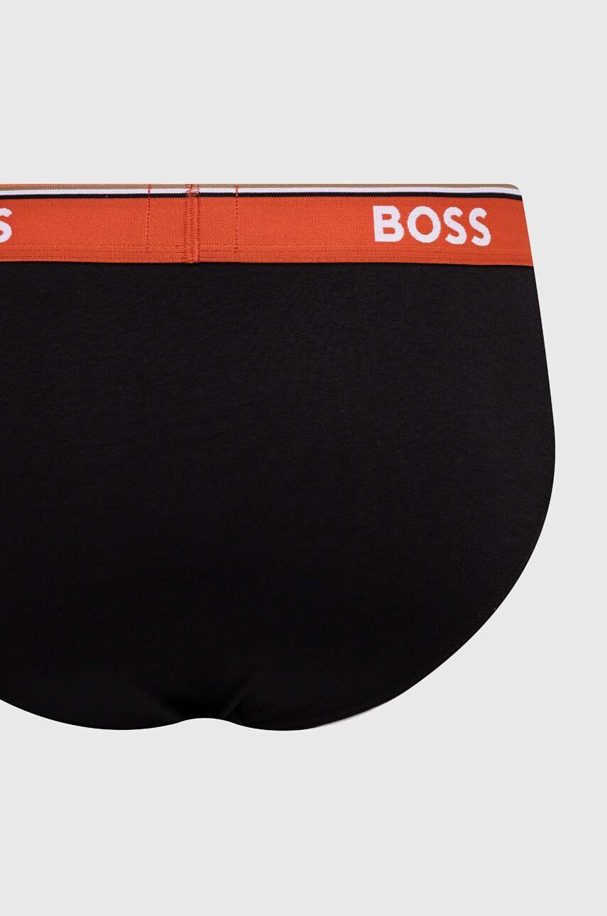 Boss slip 3-pack barbati culoarea negru - Pled.ro