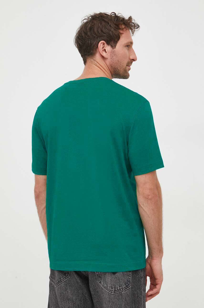 Boss Orange BOSS tricou BOSS CASUAL barbati culoarea verde neted - Pled.ro