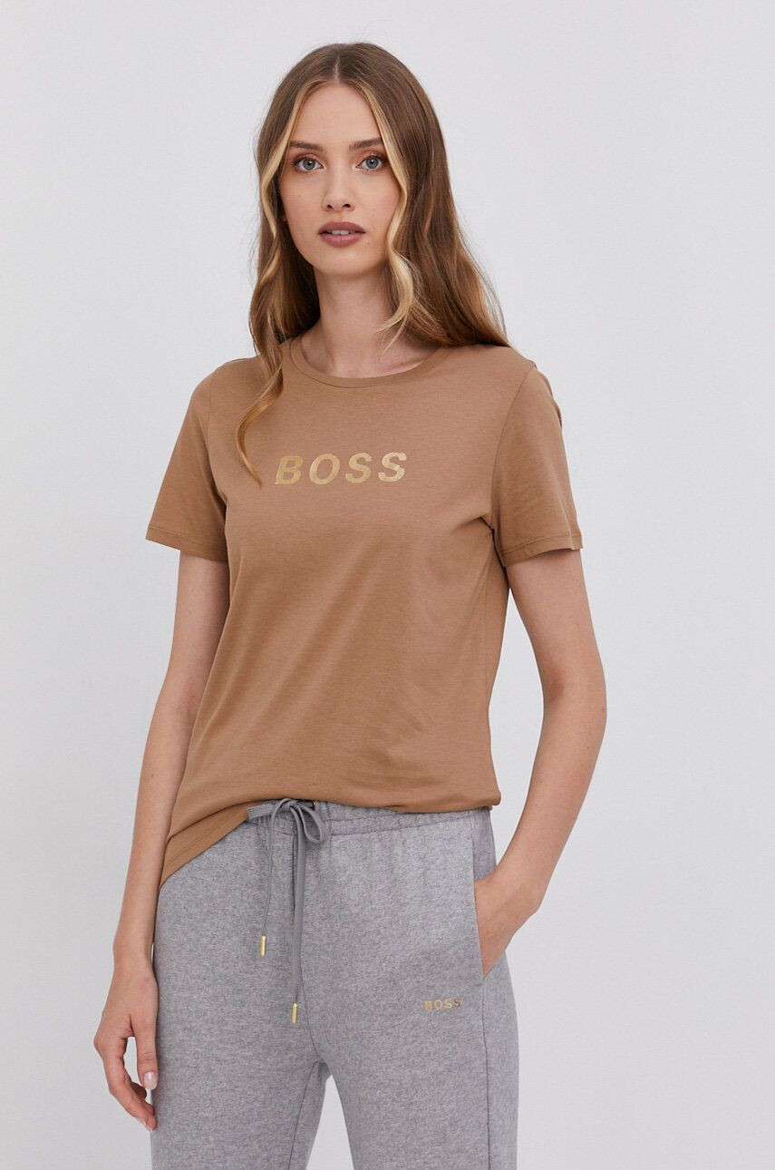 Boss Tricou din bumbac - Pled.ro