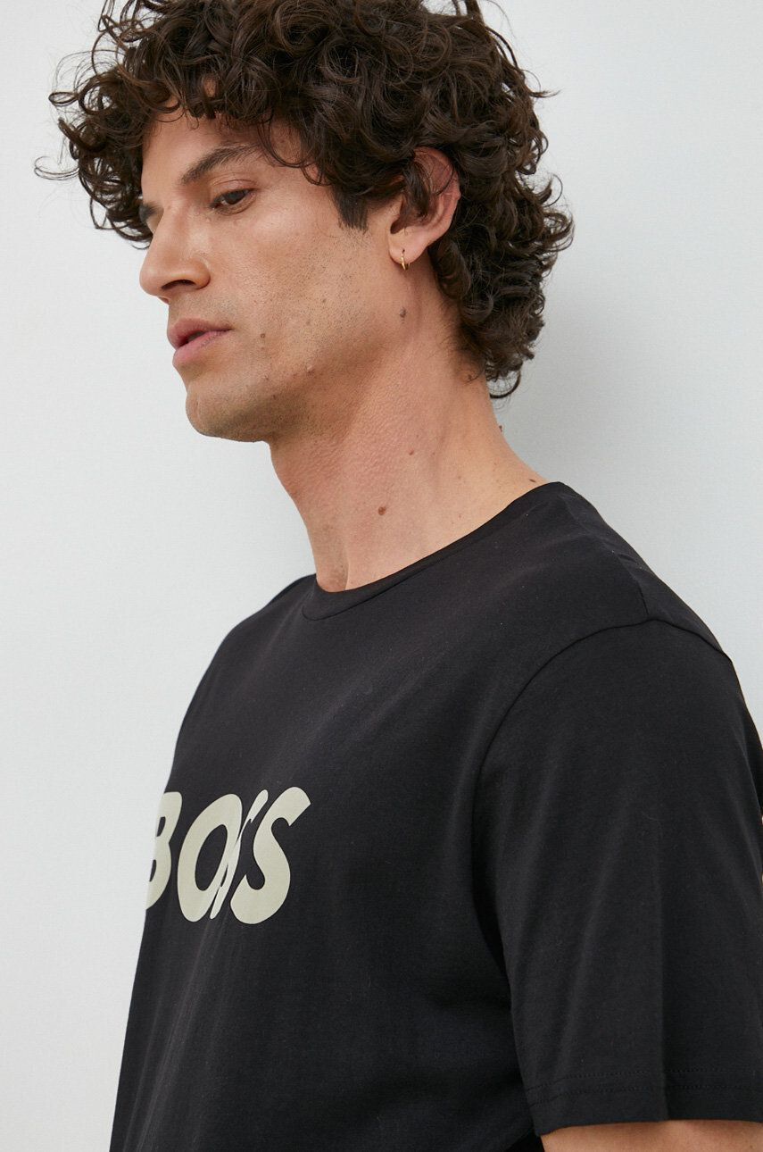 Boss Orange BOSS tricou din bumbac Boss Casual - Pled.ro